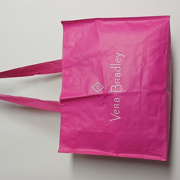 Vera Bradley Vibrant Pink Recyle Tote NWOT Stuffed with Woman NWT Accessories - Picture 4 of 10